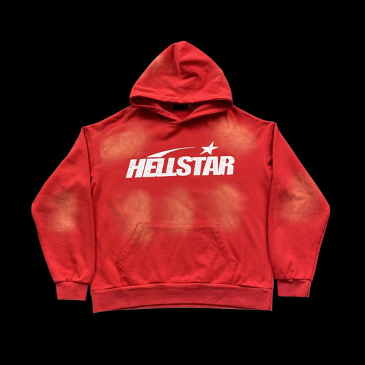 Hellstar "Records" Red Hoodie