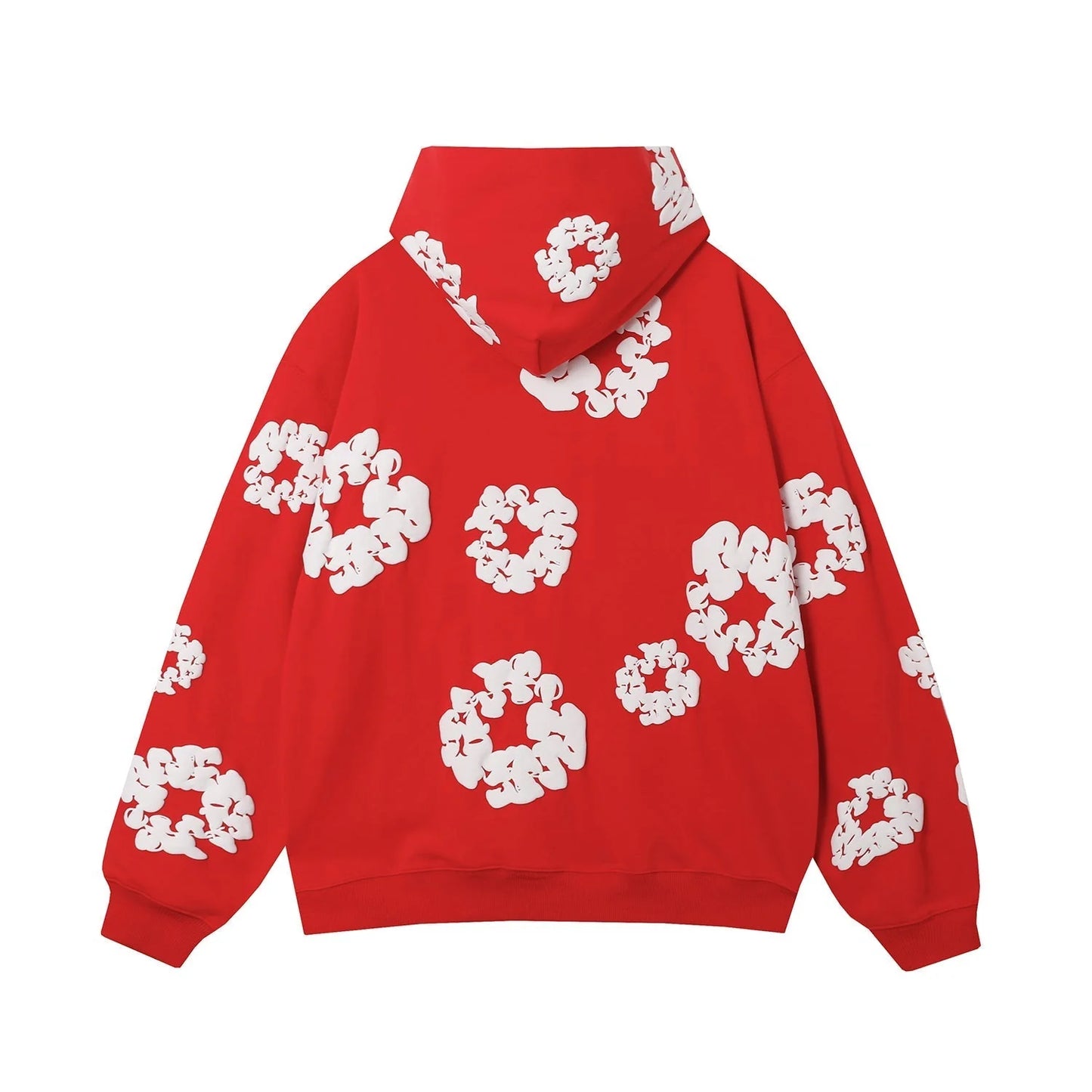 DENIM TEARS COTTON WREATH HOODIE RED