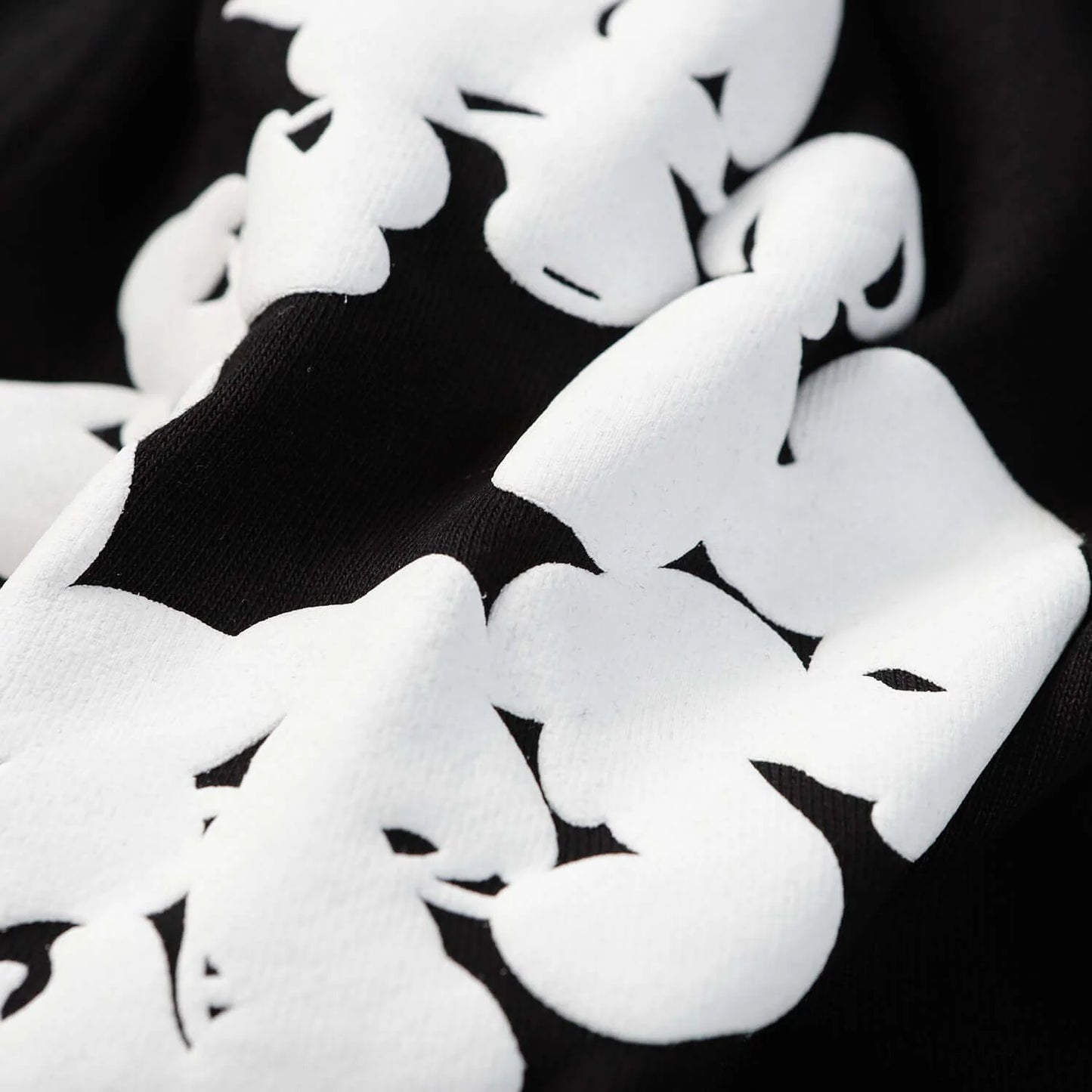 DENIM TEARS COTTON WREATH HOODIE BLACK