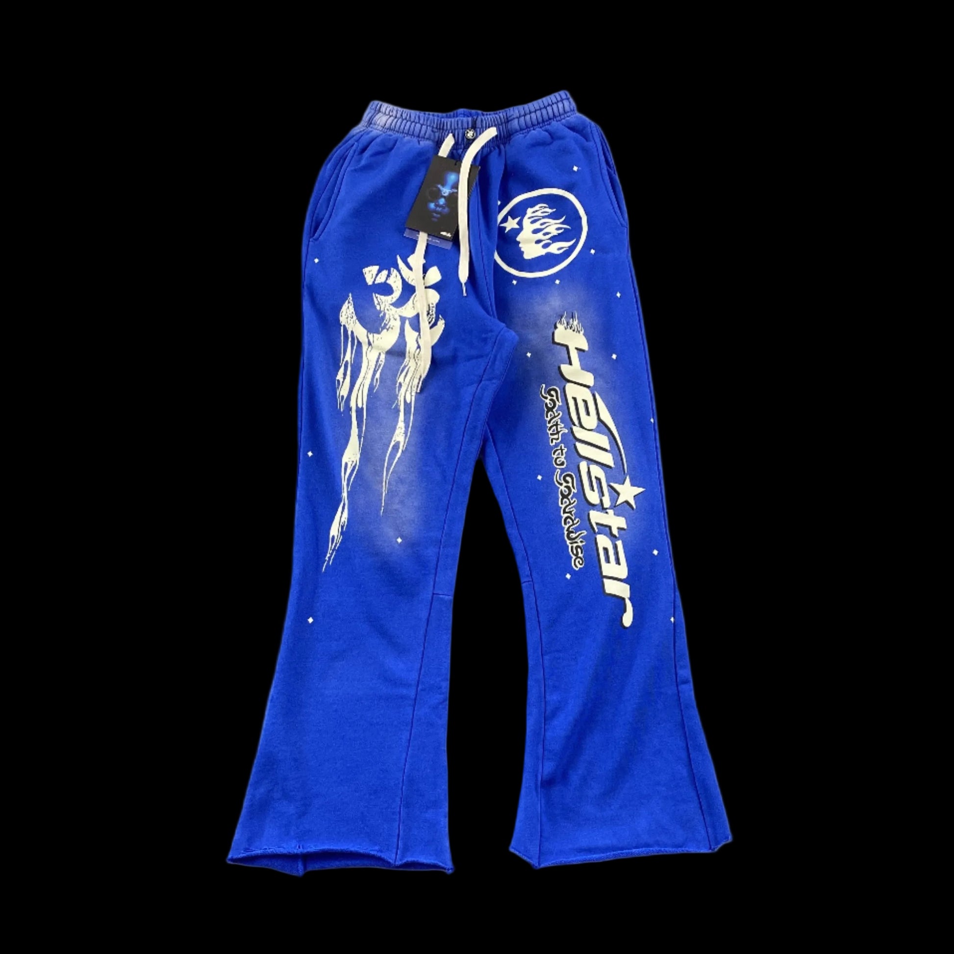 Hellstar "Path to Paradise" Blue Sweatpants