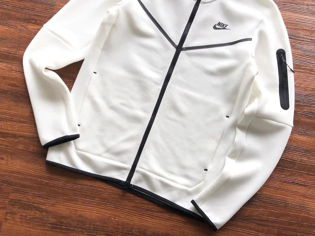 NIKE TECH FLEECE HOODIE X WHITE