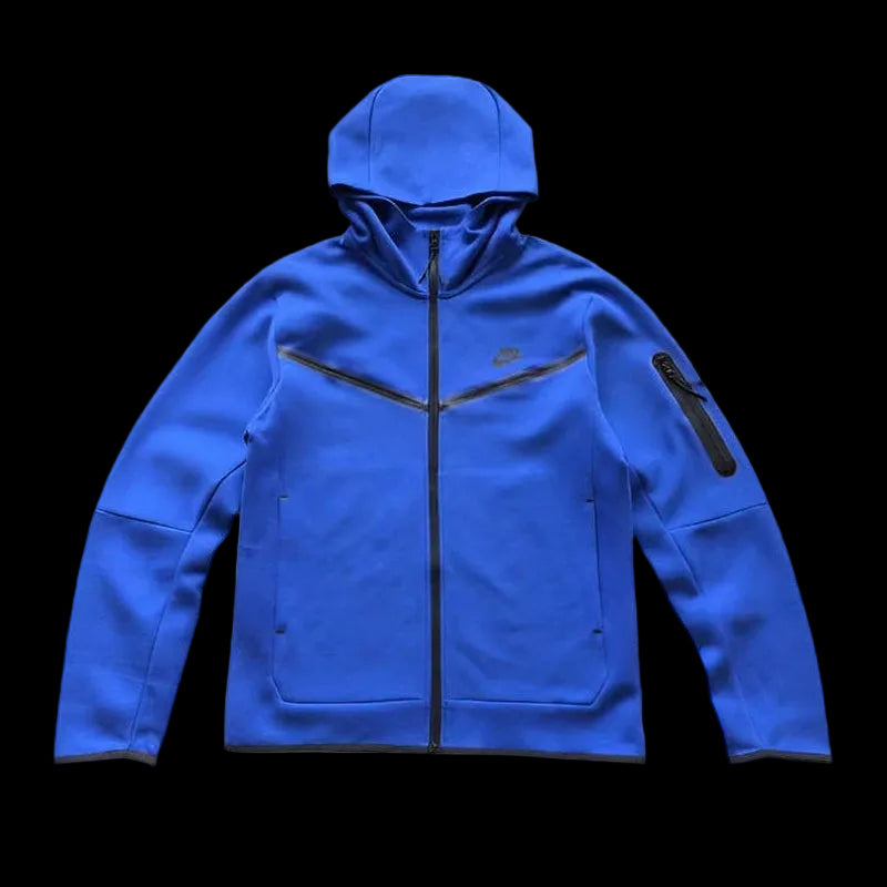 NIKE TECH FLEECE HOODIE X BLUE