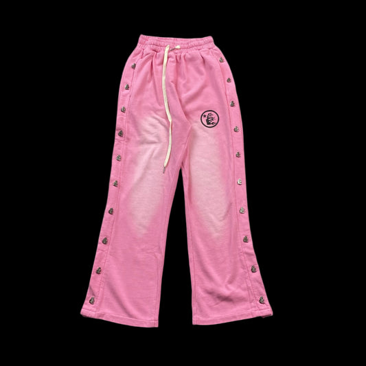 Hellstar "Records" Pink Sweatpants