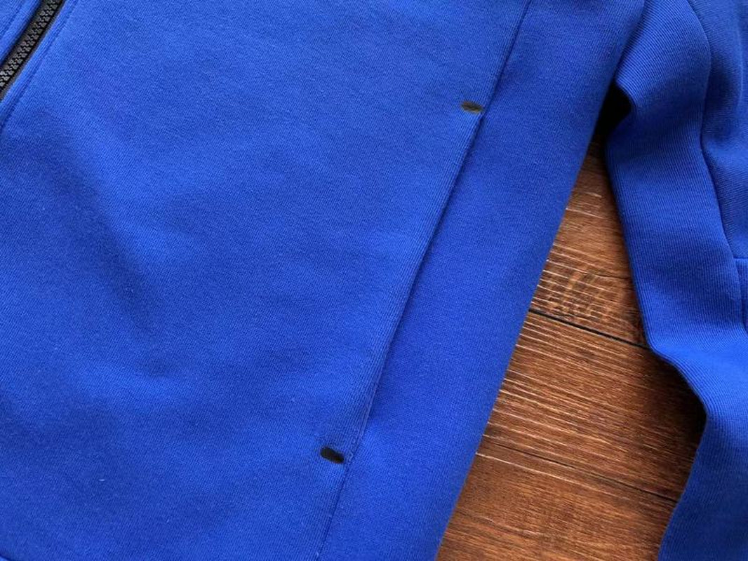 NIKE TECH FLEECE HOODIE X BLUE