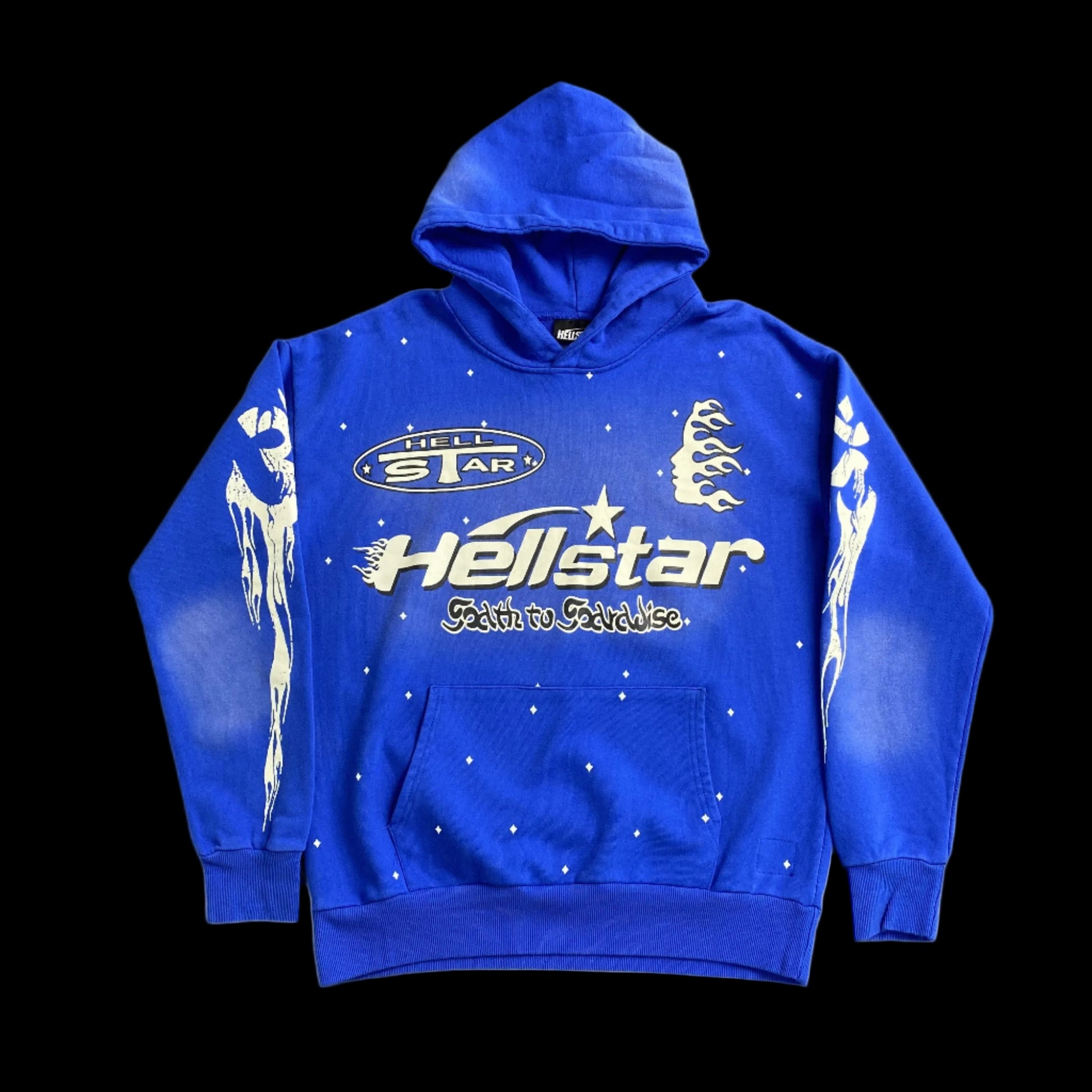 Hellstar "Path to Paradise" Blue Hoodie