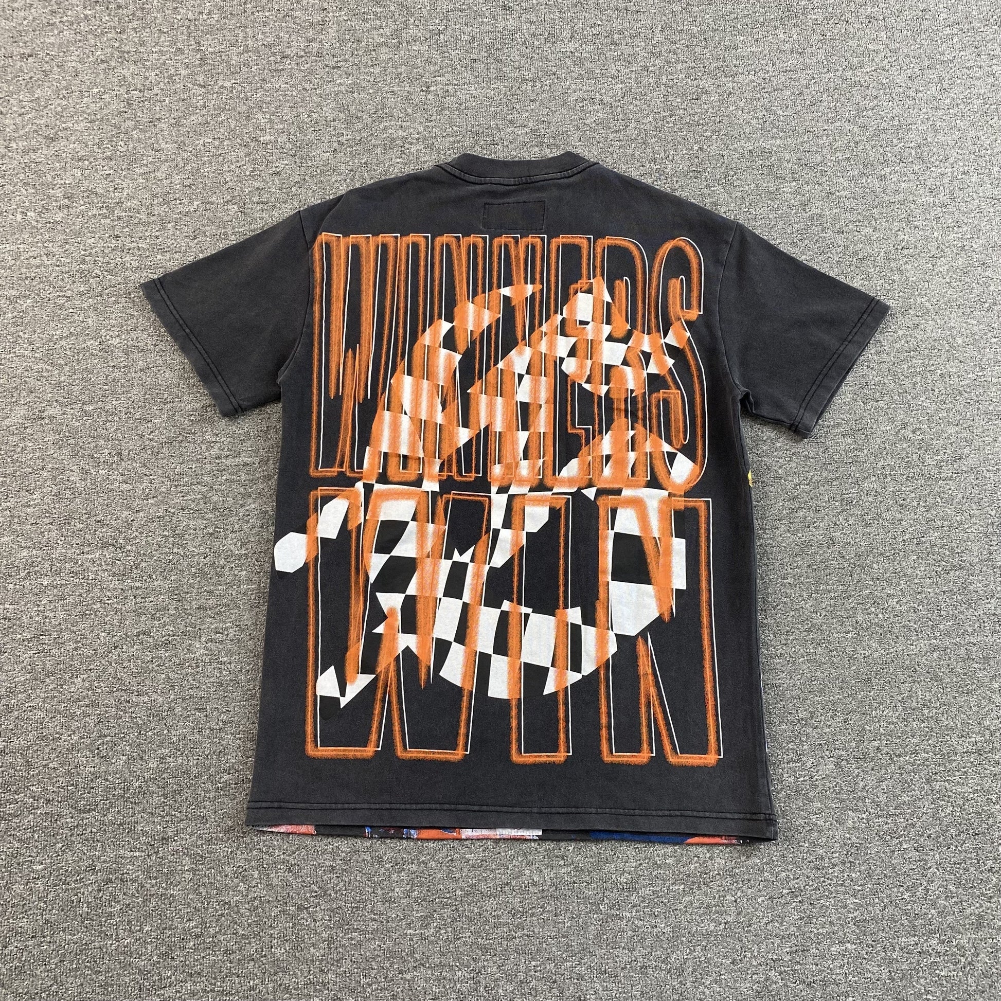 GODSPEED VICTORY TOAST T-SHIRT WASHED BLACK