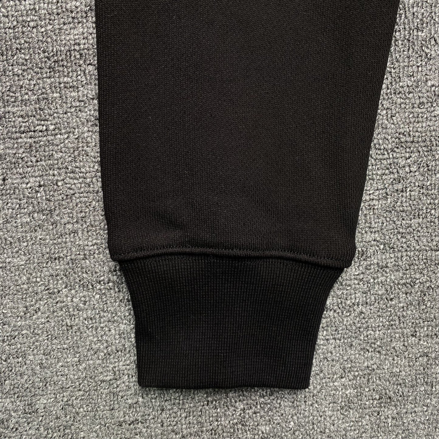 AMIRI LETTER LOGO HOODIE BLACK