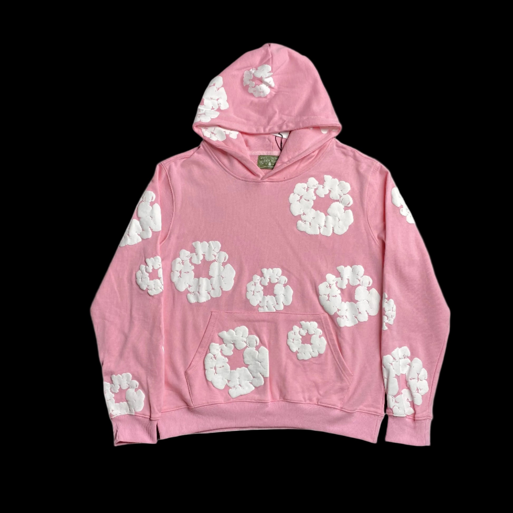 DENIM TEARS COTTON WREATH HOODIE PINK
