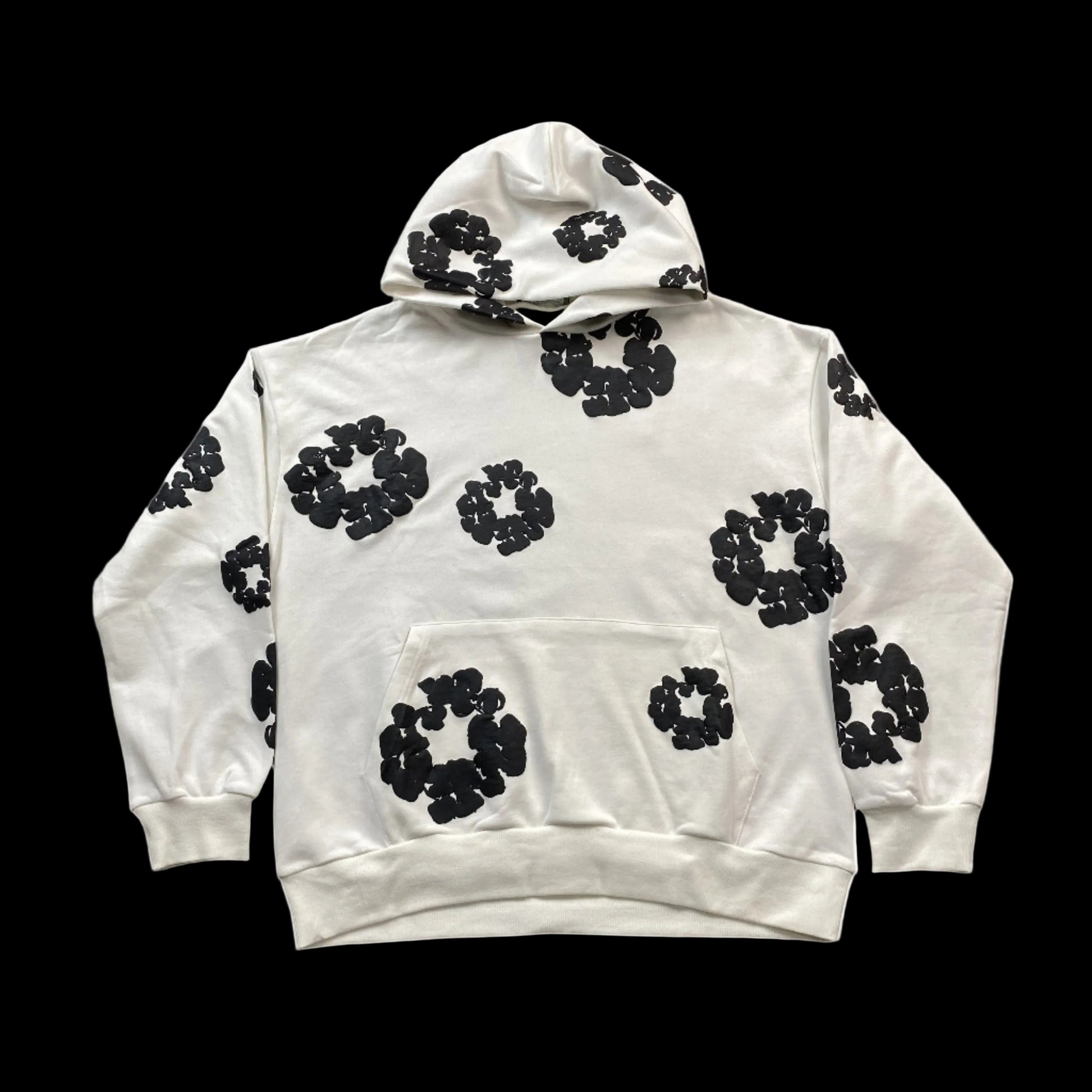 DENIM TEARS COTTON WREATH HOODIE WHITE