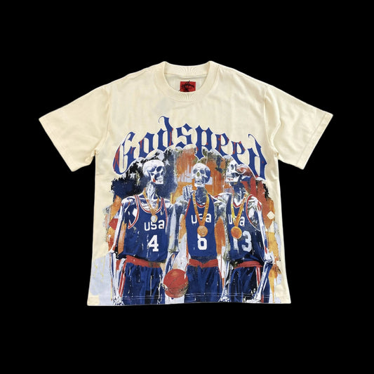GODSPEED DREAMTEAM 24' T-SHIRT BONE