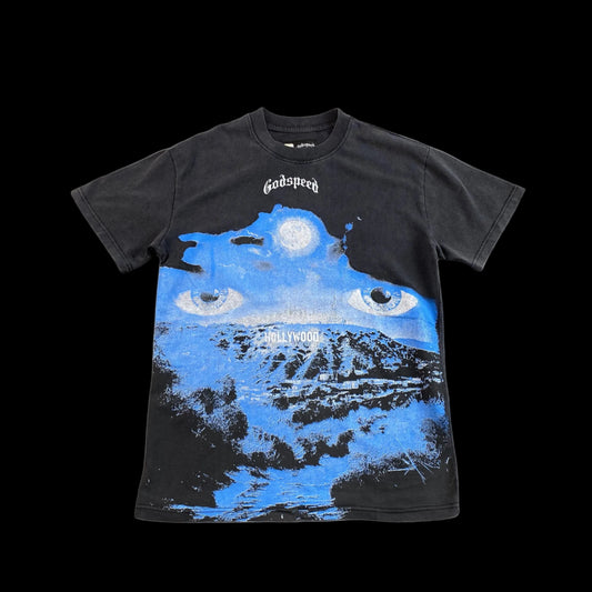GODSPEED HILLS HAVE EYES T-SHIRT WASHED BLACK