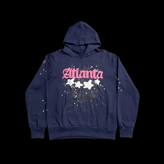 SP5DER ATLANTA HOODIE NAVY