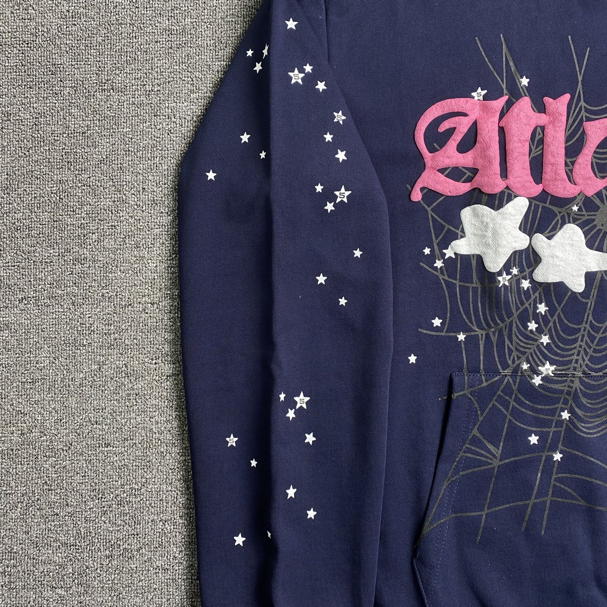 SP5DER ATLANTA HOODIE NAVY