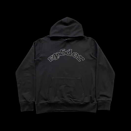 SP5DER OG LOGO HOODIE BLACK