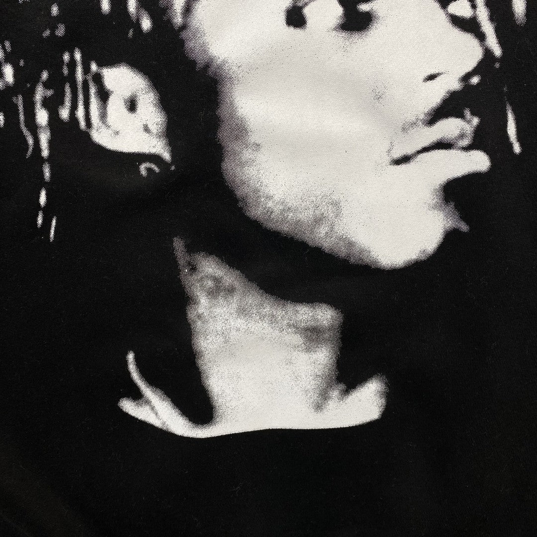 JUICE WRLD X SP5DER HOODIE BLACK