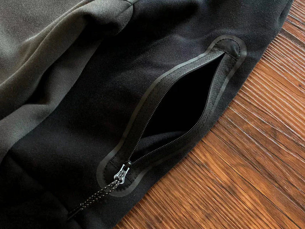 NIKE TECH FLEECE HOODIE X BLACK/DARK SMOKE GREY