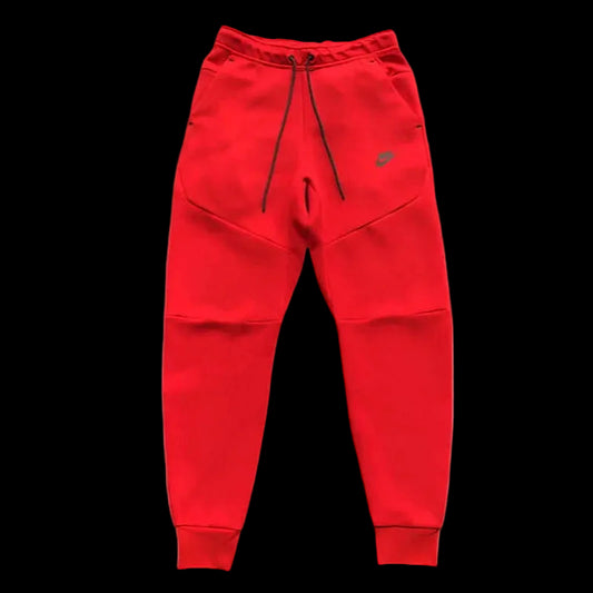 NIKE TECH FLEECE PANTS X UNIVERSITY RED