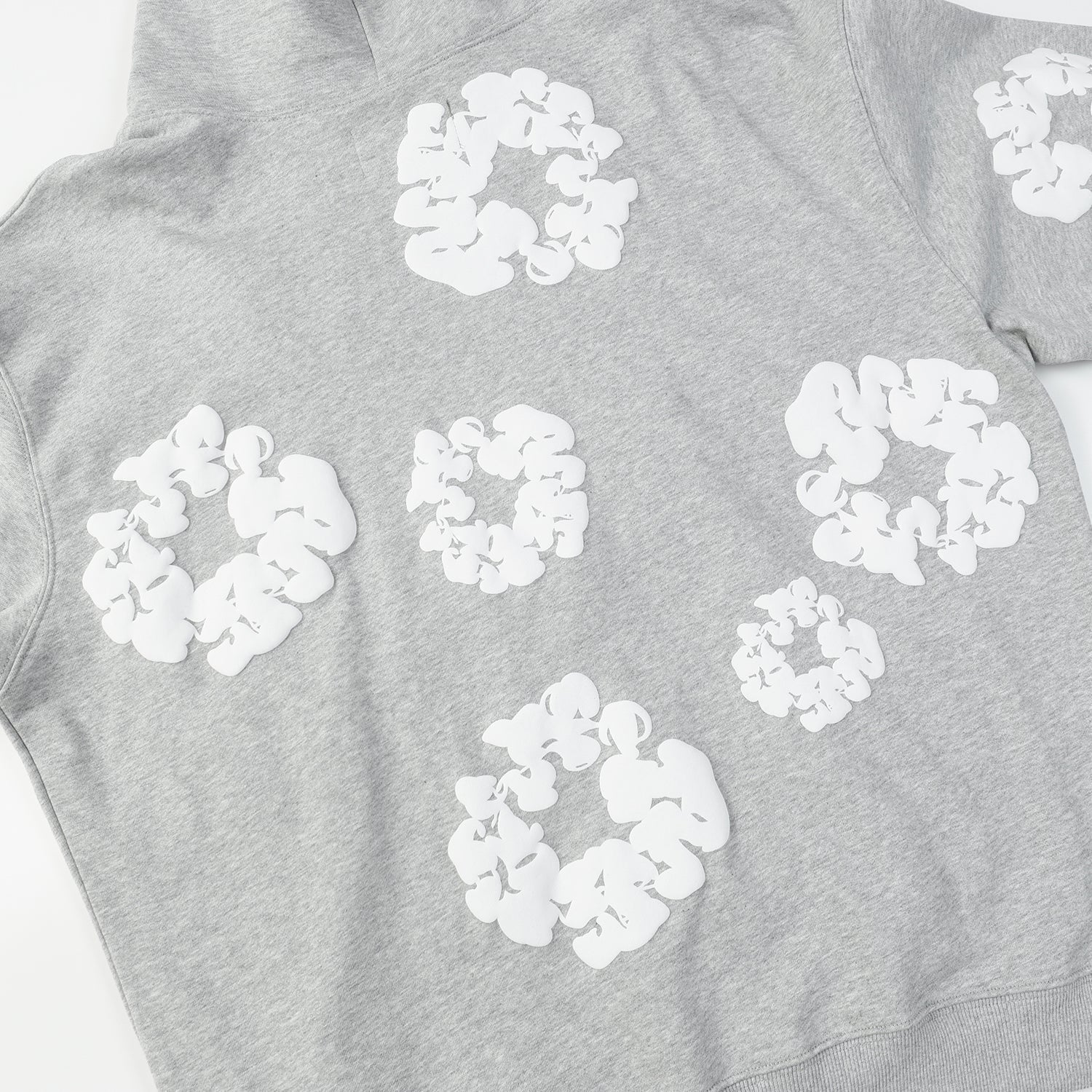 DENIM TEARS COTTON WREATH HOODIE GREY