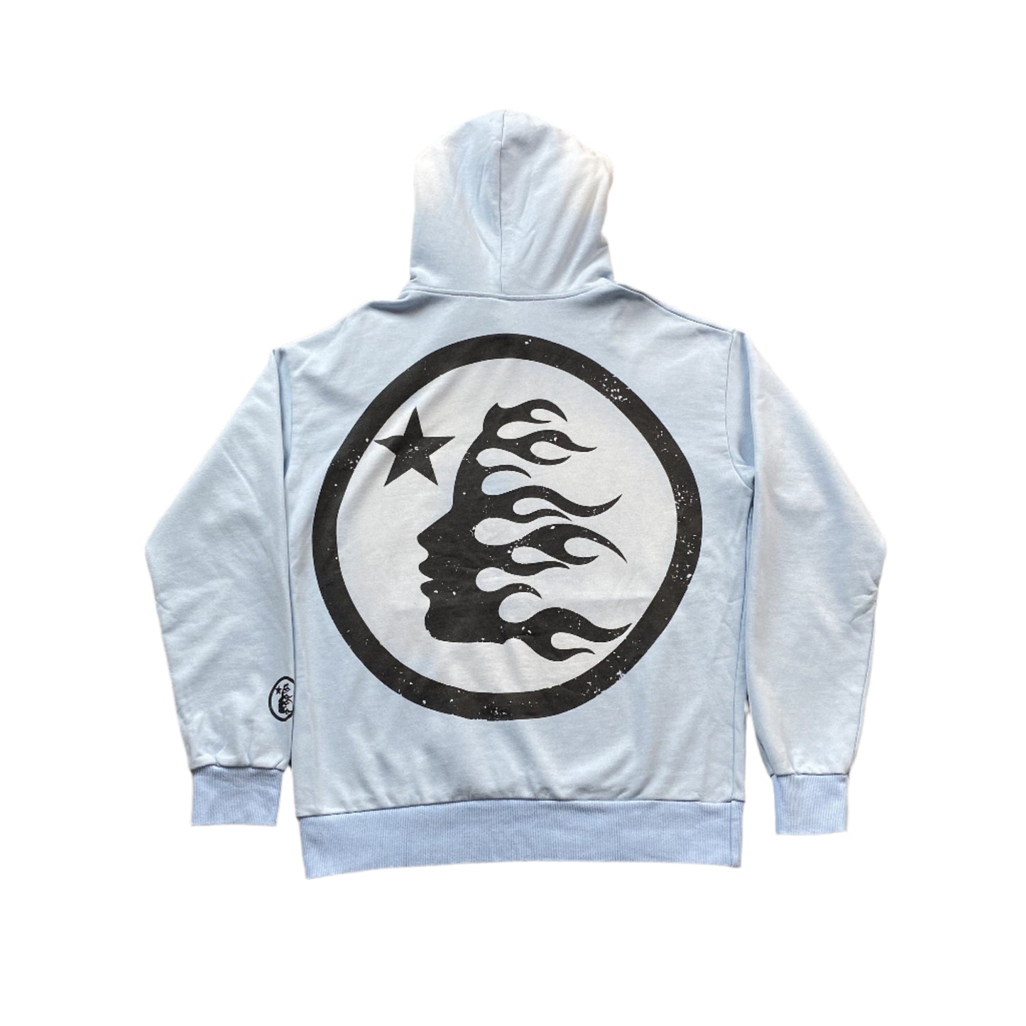 Hellstar "Records" Sky Blue Hoodie