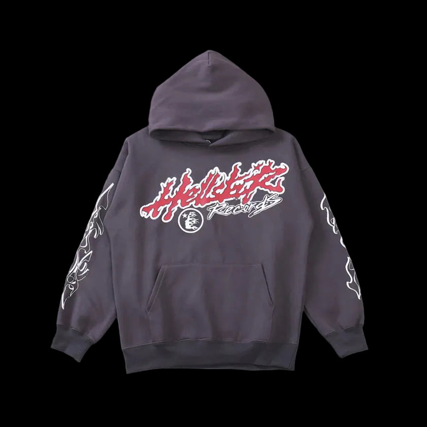 Hellstar "Records" Grey Hoodie