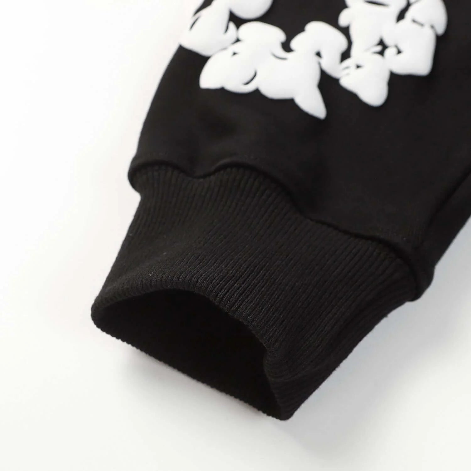 DENIM TEARS COTTON WREATH HOODIE BLACK